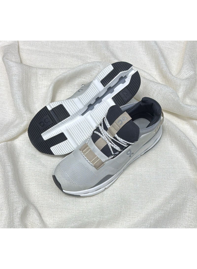 On Running Cloudnova Sneakers - Grey/White - Image 2